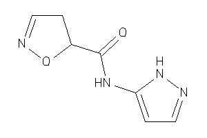 N-(1H-pyrazol-5-yl)-2-isoxazoline-5-carboxamide