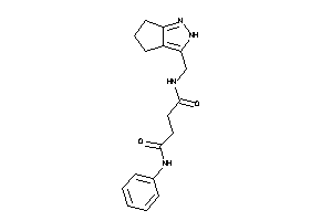 N'-phenyl-N-(2,4,5,6-tetrahydrocyclopenta[c]pyrazol-3-ylmethyl)succinamide