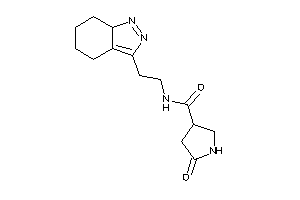N-[2-(5,6,7,7a-tetrahydro-4H-indazol-3-yl)ethyl]-5-keto-pyrrolidine-3-carboxamide