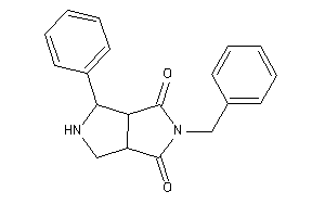 5-benzyl-3-phenyl-2,3,3a,6a-tetrahydro-1H-pyrrolo[3,4-c]pyrrole-4,6-quinone