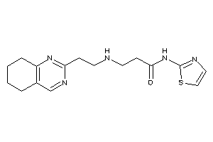 Image of 3-[2-(5,6,7,8-tetrahydroquinazolin-2-yl)ethylamino]-N-thiazol-2-yl-propionamide