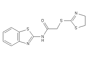 N-(1,3-benzothiazol-2-yl)-2-(2-thiazolin-2-ylthio)acetamide