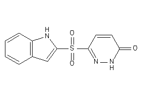 3-(1H-indol-2-ylsulfonyl)-1H-pyridazin-6-one