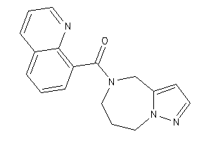 Image of 8-quinolyl(4,6,7,8-tetrahydropyrazolo[1,5-a][1,4]diazepin-5-yl)methanone