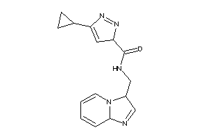 Image of N-(3,8a-dihydroimidazo[1,2-a]pyridin-3-ylmethyl)-5-cyclopropyl-3H-pyrazole-3-carboxamide