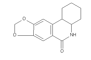 2,3,4,4a,5,11b-hexahydro-1H-[1,3]dioxolo[4,5-j]phenanthridin-6-one