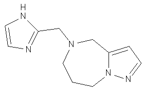 5-(1H-imidazol-2-ylmethyl)-4,6,7,8-tetrahydropyrazolo[1,5-a][1,4]diazepine