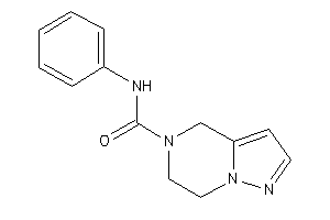 N-phenyl-6,7-dihydro-4H-pyrazolo[1,5-a]pyrazine-5-carboxamide