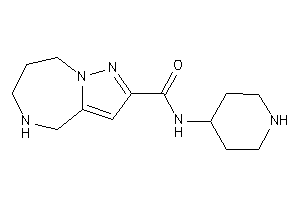 N-(4-piperidyl)-5,6,7,8-tetrahydro-4H-pyrazolo[1,5-a][1,4]diazepine-2-carboxamide
