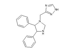 3-[(4,5-diphenylimidazolidin-1-yl)methyl]-1H-1,2,4-triazole