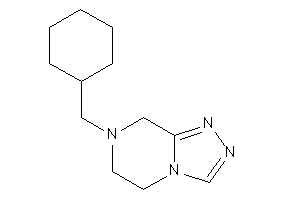 7-(cyclohexylmethyl)-6,8-dihydro-5H-[1,2,4]triazolo[4,3-a]pyrazine