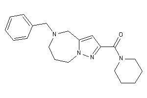 Image of (5-benzyl-4,6,7,8-tetrahydropyrazolo[1,5-a][1,4]diazepin-2-yl)-piperidino-methanone