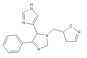 Image of 5-[[5-(1H-imidazol-4-yl)-4-phenyl-3-imidazolin-1-yl]methyl]-2-isoxazoline