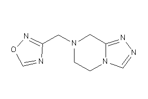 3-(6,8-dihydro-5H-[1,2,4]triazolo[4,3-a]pyrazin-7-ylmethyl)-1,2,4-oxadiazole