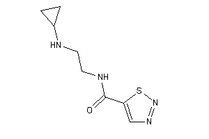 Image of N-[2-(cyclopropylamino)ethyl]thiadiazole-5-carboxamide