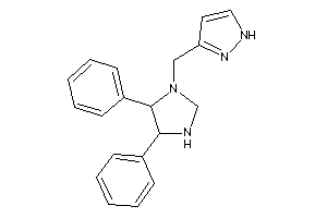 3-[(4,5-diphenylimidazolidin-1-yl)methyl]-1H-pyrazole