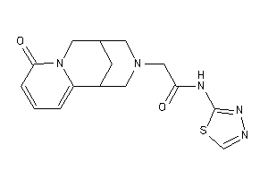 Image of 2-(ketoBLAHyl)-N-(1,3,4-thiadiazol-2-yl)acetamide