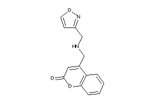 Image of 4-[(isoxazol-3-ylmethylamino)methyl]coumarin