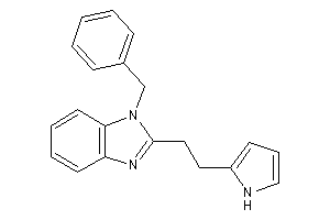 Image of 1-benzyl-2-[2-(1H-pyrrol-2-yl)ethyl]benzimidazole