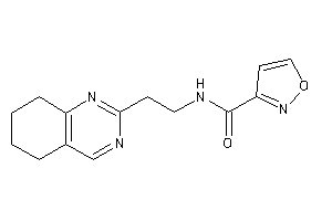 Image of N-[2-(5,6,7,8-tetrahydroquinazolin-2-yl)ethyl]isoxazole-3-carboxamide