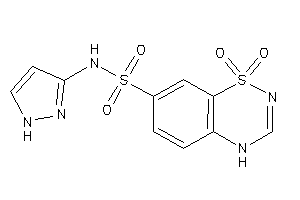 Image of 1,1-diketo-N-(1H-pyrazol-3-yl)-4H-benzo[e][1,2,4]thiadiazine-7-sulfonamide