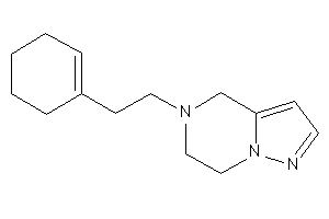 5-(2-cyclohexen-1-ylethyl)-6,7-dihydro-4H-pyrazolo[1,5-a]pyrazine