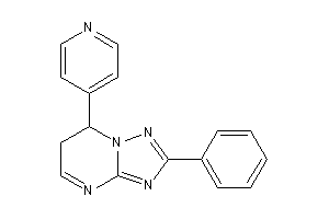 2-phenyl-7-(4-pyridyl)-6,7-dihydro-[1,2,4]triazolo[1,5-a]pyrimidine