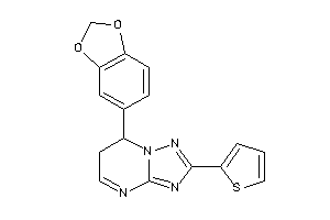 7-(1,3-benzodioxol-5-yl)-2-(2-thienyl)-6,7-dihydro-[1,2,4]triazolo[1,5-a]pyrimidine