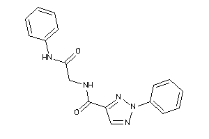 N-(2-anilino-2-keto-ethyl)-2-phenyl-triazole-4-carboxamide