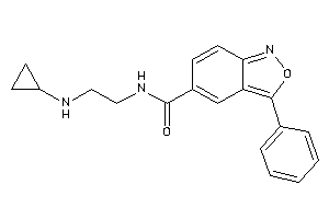 N-[2-(cyclopropylamino)ethyl]-3-phenyl-anthranil-5-carboxamide