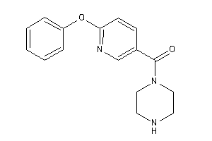 (6-phenoxy-3-pyridyl)-piperazino-methanone