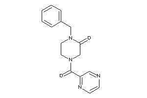 Image of 1-benzyl-4-pyrazinoyl-piperazin-2-one