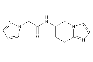 2-pyrazol-1-yl-N-(5,6,7,8-tetrahydroimidazo[1,2-a]pyridin-6-yl)acetamide
