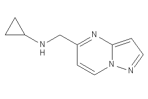 Cyclopropyl(pyrazolo[1,5-a]pyrimidin-5-ylmethyl)amine