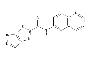 Image of N-(6-quinolyl)-1H-thieno[2,3-c]pyrazole-5-carboxamide