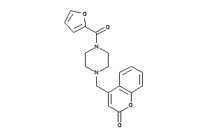 4-[[4-(2-furoyl)piperazino]methyl]coumarin