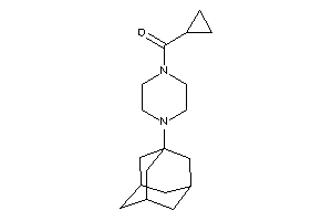 [4-(1-adamantyl)piperazino]-cyclopropyl-methanone