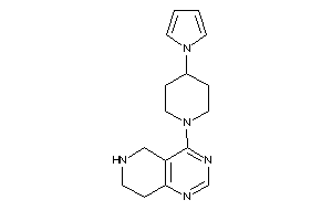 4-(4-pyrrol-1-ylpiperidino)-5,6,7,8-tetrahydropyrido[4,3-d]pyrimidine