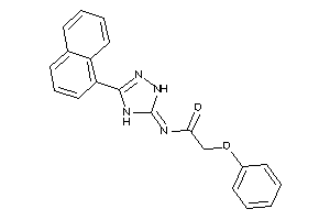N-[3-(1-naphthyl)-1,4-dihydro-1,2,4-triazol-5-ylidene]-2-phenoxy-acetamide