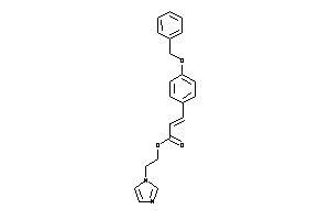3-(4-benzoxyphenyl)acrylic Acid 2-imidazol-1-ylethyl Ester