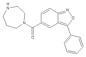 1,4-diazepan-1-yl-(3-phenylanthranil-5-yl)methanone