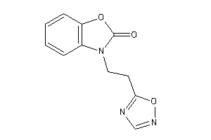3-[2-(1,2,4-oxadiazol-5-yl)ethyl]-1,3-benzoxazol-2-one