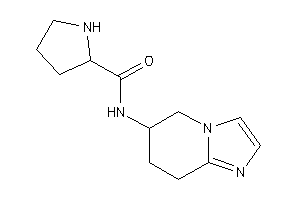 N-(5,6,7,8-tetrahydroimidazo[1,2-a]pyridin-6-yl)pyrrolidine-2-carboxamide