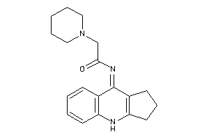 2-piperidino-N-(1,2,3,4-tetrahydrocyclopenta[b]quinolin-9-ylidene)acetamide
