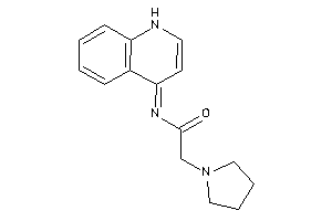 Image of 2-pyrrolidino-N-(1H-quinolin-4-ylidene)acetamide