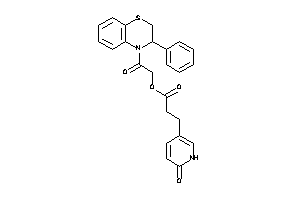 3-(6-keto-1H-pyridin-3-yl)propionic Acid [2-keto-2-(3-phenyl-2,3-dihydro-1,4-benzothiazin-4-yl)ethyl] Ester