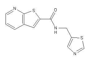 Image of N-(thiazol-5-ylmethyl)thieno[2,3-b]pyridine-2-carboxamide