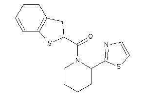 2,3-dihydrobenzothiophen-2-yl-(2-thiazol-2-ylpiperidino)methanone