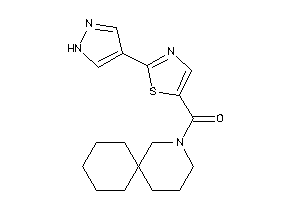 4-azaspiro[5.5]undecan-4-yl-[2-(1H-pyrazol-4-yl)thiazol-5-yl]methanone