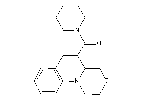 1,2,4,4a,5,6-hexahydro-[1,4]oxazino[4,3-a]quinolin-5-yl(piperidino)methanone